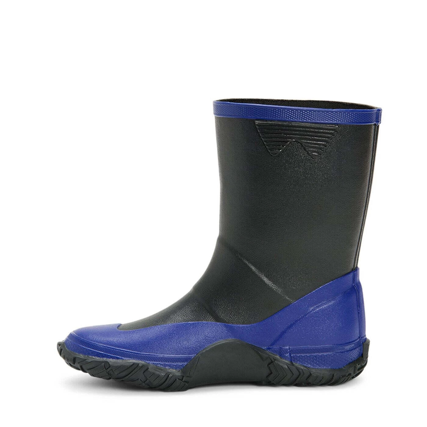 Muck Boots Childrens/Kids Forager Wellington Boots (Black/Blue) 3 Muck Boots Childrens/Kids Forager Wellington Boots (Black/Blue) - Image 3