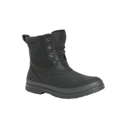 Muck Boots Womens/Ladies Originals Duck Lace Leather Wellington Boots (Black)