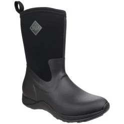 Muck Boots Unisex Arctic Weekend Pull On Wellington Boots (Black Quilt) -Muck k6f5343a70ba44a15be38ac83f3aba2e8