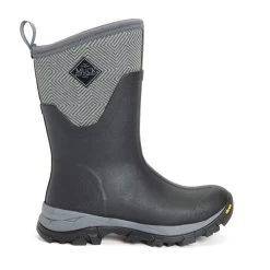 Muck Boots Womens/Ladies Arctic Ice Vibram Geometric Wellington Boots (Black/Grey) -Muck k7cb464f1b3e92ff8de4f448fde2ca74d