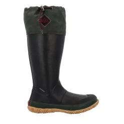 Muck Boots Unisex Adult Forager 15 Wellington Boots (Black/Moss Green)