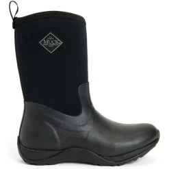 Muck Boots Arctic Weekend Textile/Weather Wellingtons BLACK