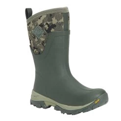 Muck Boots Womens/Ladies Arctic Ice Vibram Camo Wellington Boots (Moss)