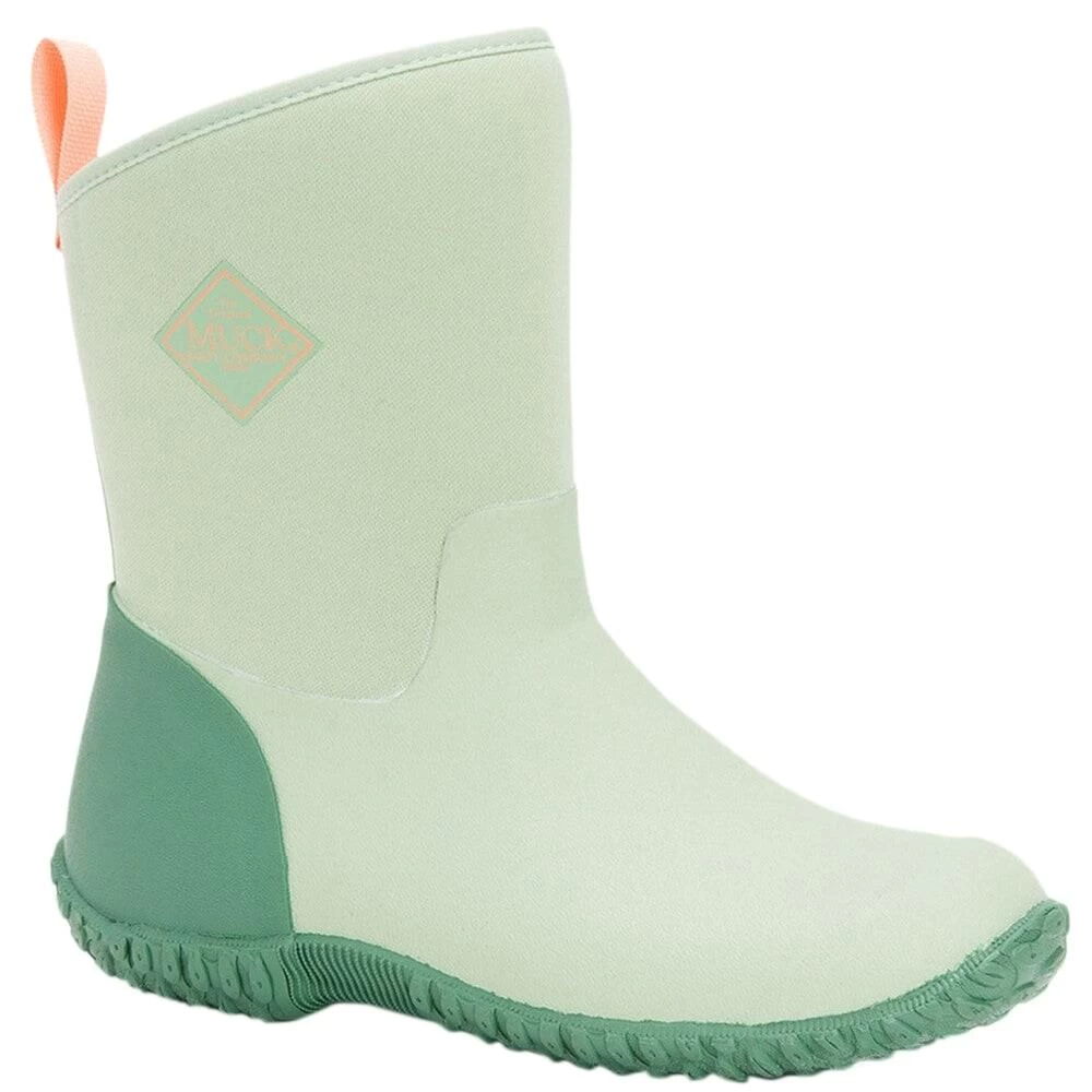Muck Boots Womens/Ladies Muckster II Short Wellington Boots (Resida Green) 1 Muck Boots Womens/Ladies Muckster II Short Wellington Boots (Resida Green)