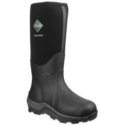 Muck Boots Unisex Arctic Sport Pull On Wellington Boots (Black/Black)