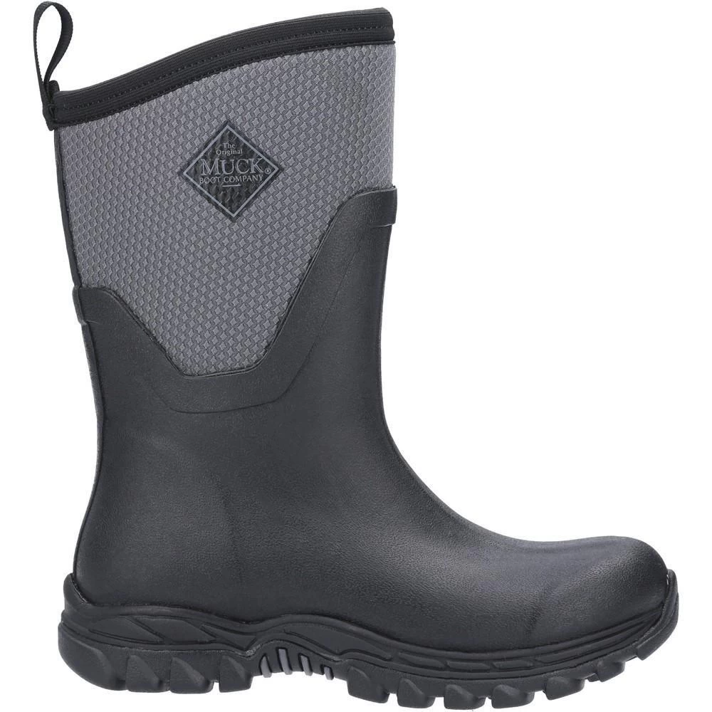 Muck Boots Unisex Arctic Sport Mid Pull On Wellies (Black/Magenta) 8 Muck Boots Unisex Arctic Sport Mid Pull On Wellies (Black/Magenta) - Image 8