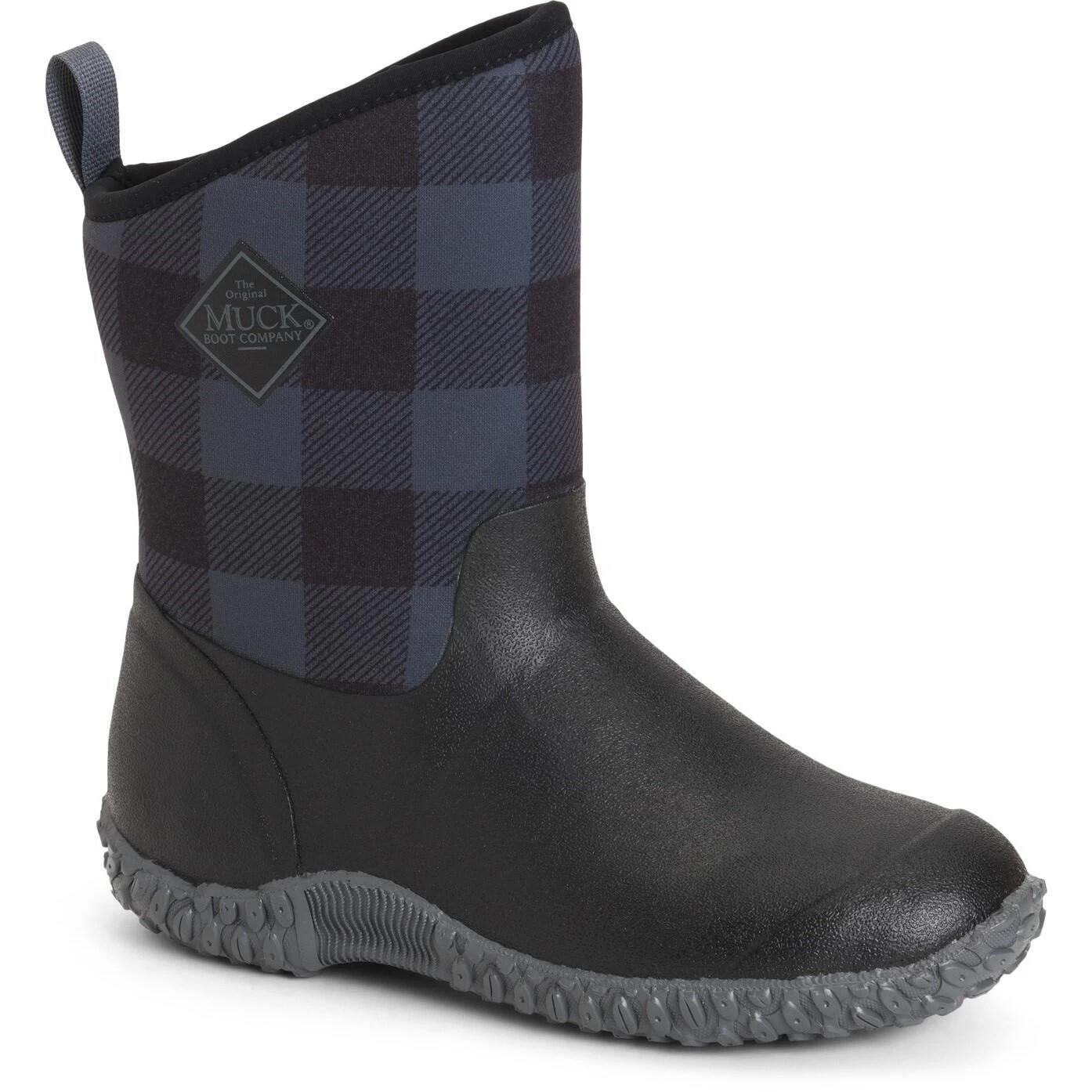Muck Boots Muckster II Mid Textile/Weather Wellingtons BLACK 2 Muck Boots Muckster II Mid Textile/Weather Wellingtons BLACK - Image 2