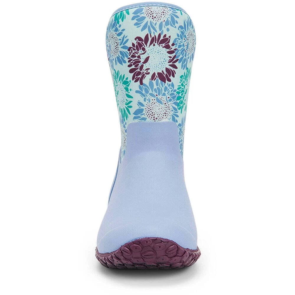 Muck Boots Womens/Ladies Muckster II Floral Wellington Boots (Blue) 4 Muck Boots Womens/Ladies Muckster II Floral Wellington Boots (Blue) - Image 4