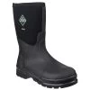 Muck Boots Unisex Chore Classic Mid Wellingtons (Black)