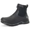 Muck Boots Apex Mid Zip Black Mens Rubber/Neoprene Wellingtons