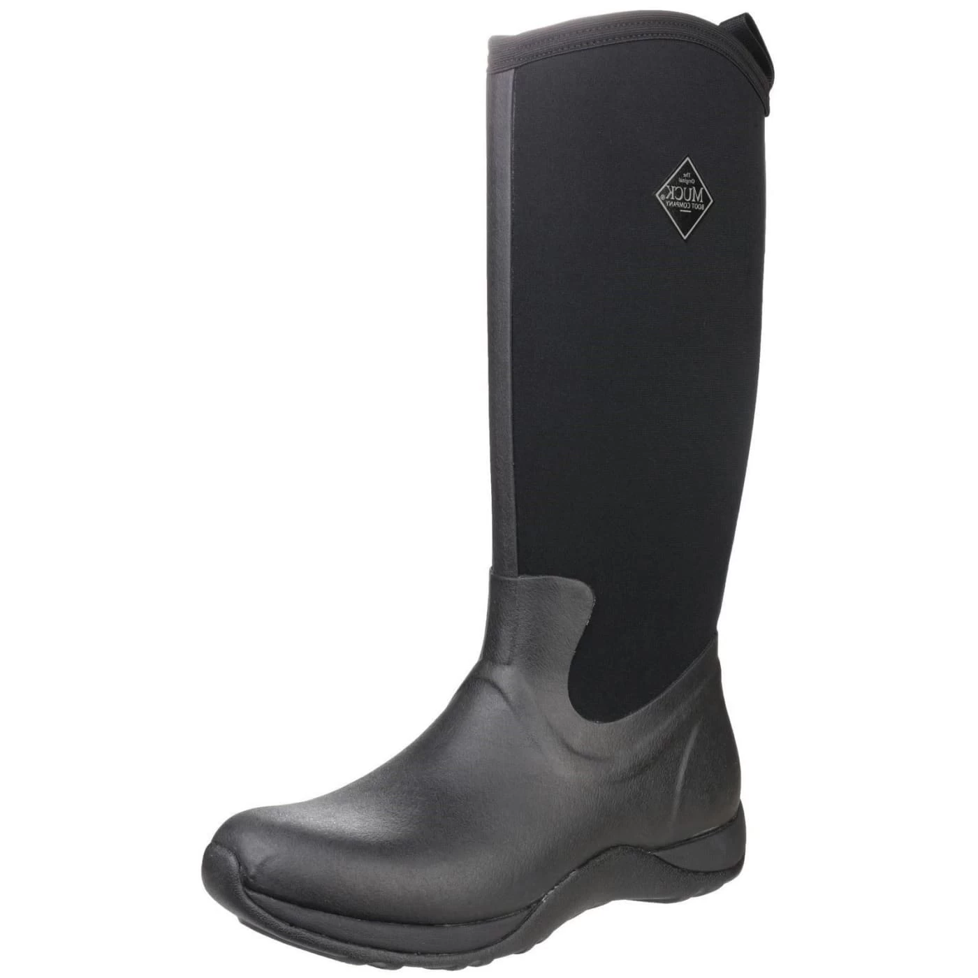 Muck Boots Black Arctic Adventure Pull On Wellington Boots 1 Muck Boots Black Arctic Adventure Pull On Wellington Boots