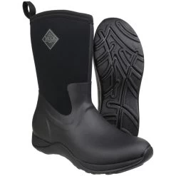 Muck Boots Black Arctic Weekend Pull On Wellington Boots -Muck muck boots black arctic weekend pull on wellington 725 1
