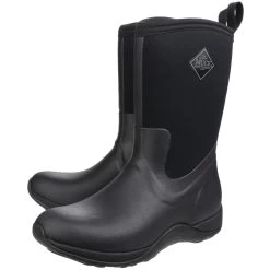 Muck Boots Black Arctic Weekend Pull On Wellington Boots -Muck muck boots black arctic weekend pull on wellington 751 1