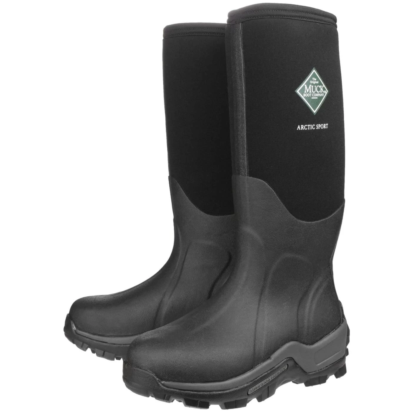 Muck Boots Black MB Arctic Sport II Tall Wellingtons 5 Muck Boots Black MB Arctic Sport II Tall Wellingtons - Image 5