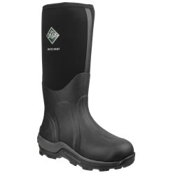 Muck Boots Black/Black Arctic Sport Pull On Wellington Boots 8 Muck Boots Black/Black Arctic Sport Pull On Wellington Boots -Muck muck boots blackblack arctic sport pull on wellington 838