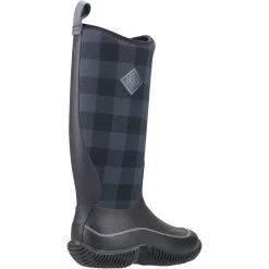 Muck Boots Black/Grey Plaid Hale Wellingtons -Muck muck boots blackgrey plaid hale wellingtons 941 1
