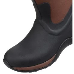Muck Boots Black/Tan Arctic Adventure Pull On Wellington Boots -Muck muck boots blacktan arctic adventure pull on wellington 126 1