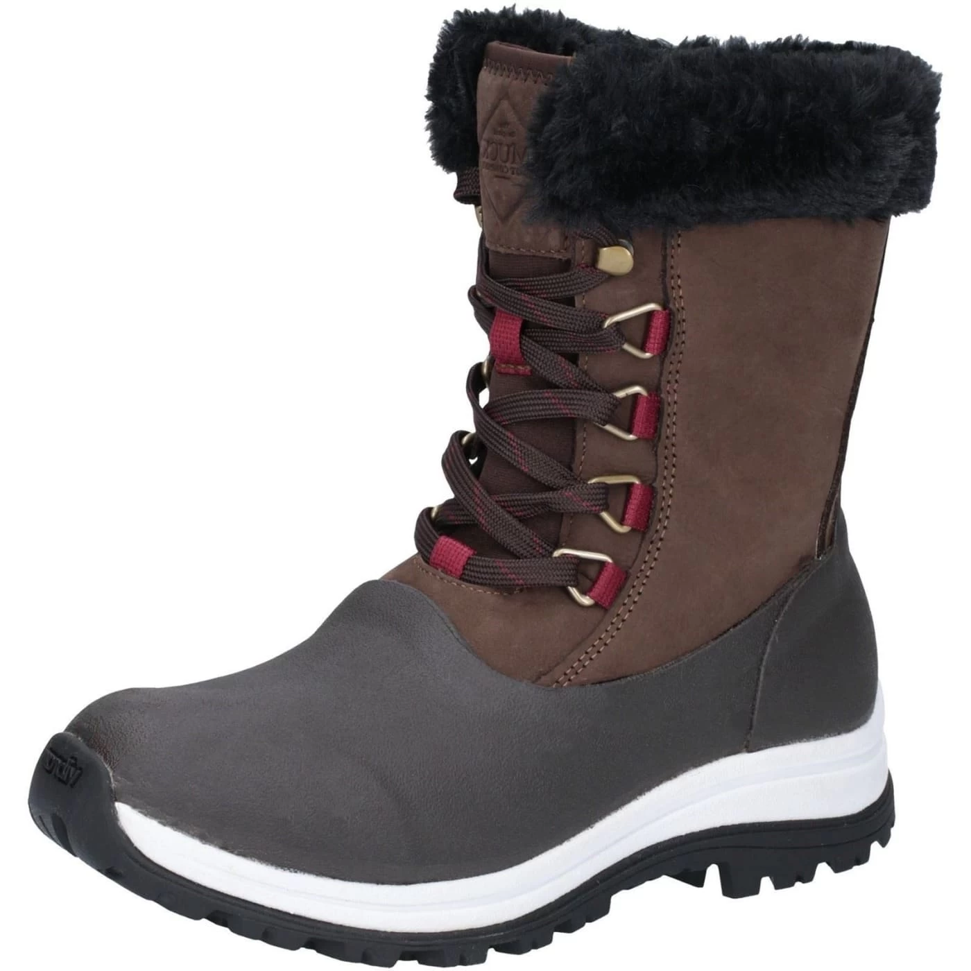 Muck Boots Brown Apres Lace Mid Boots 1 Muck Boots Brown Apres Lace Mid Boots