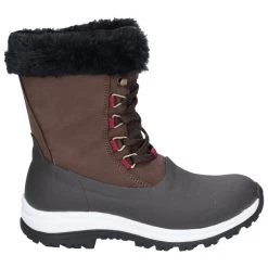 Muck Boots Brown Apres Lace Mid Boots -Muck muck boots brown apres lace mid 830 1