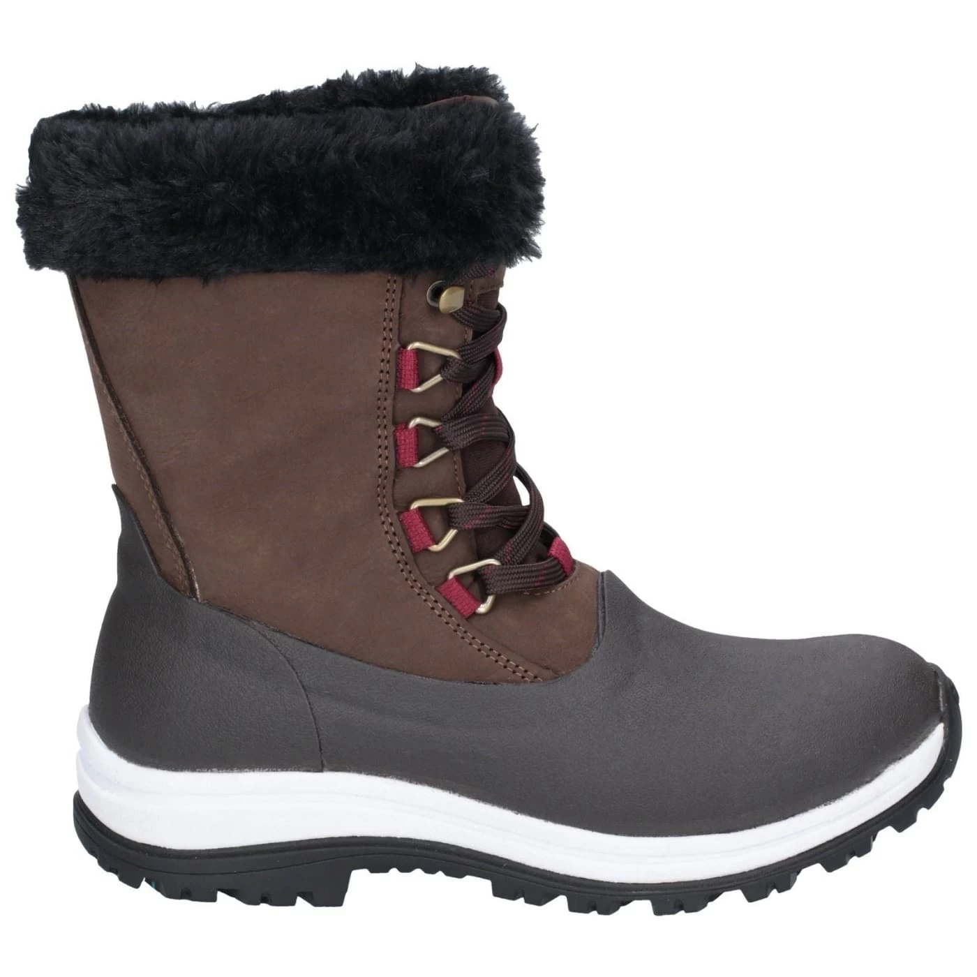 Muck Boots Brown Apres Lace Mid Boots 4 Muck Boots Brown Apres Lace Mid Boots - Image 4