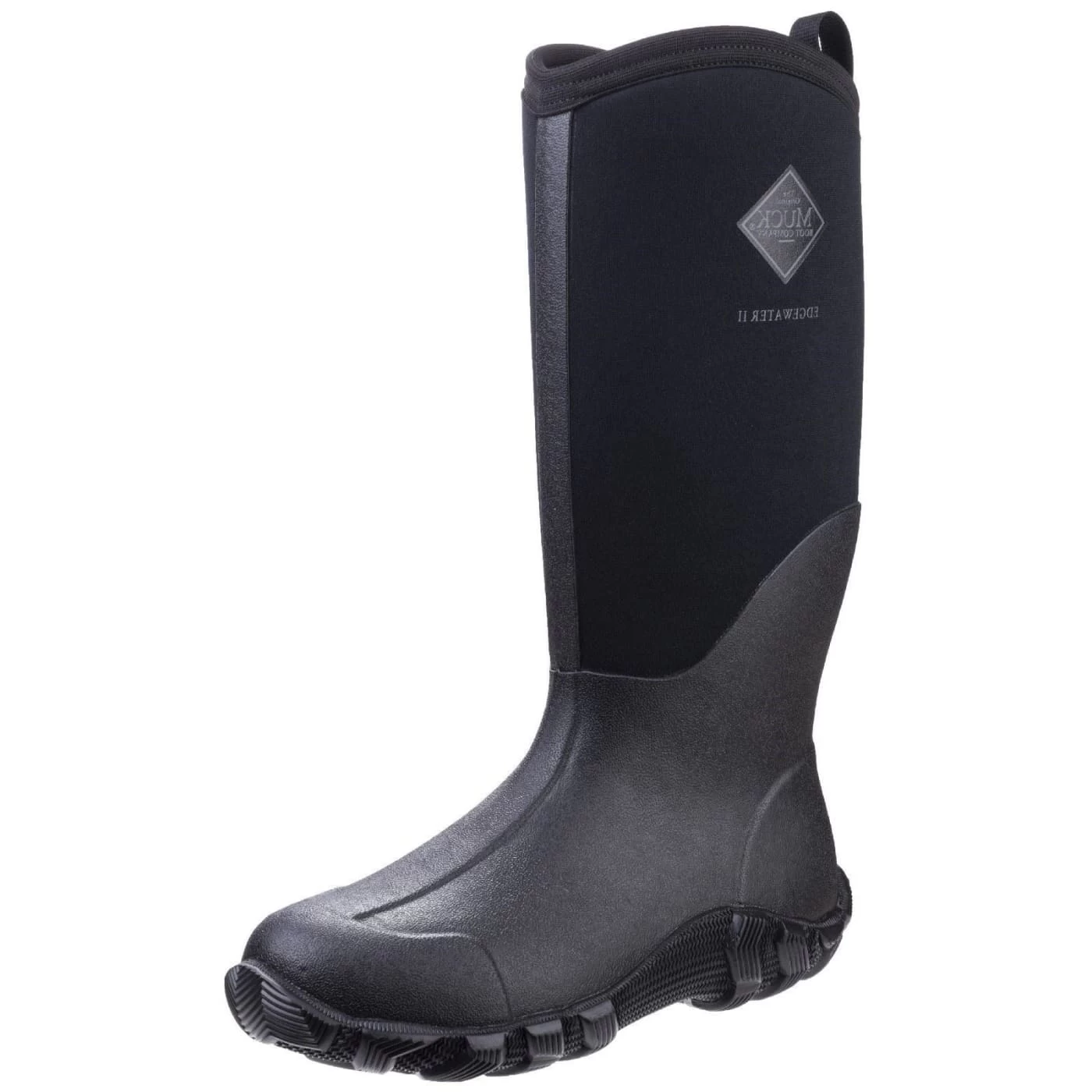 Muck Boots Edgewater II Black Unisex Rubber/Neoprene Wellingtons 1 Muck Boots Edgewater II Black Unisex Rubber/Neoprene Wellingtons