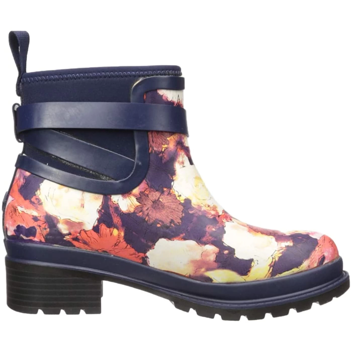 Muck Boots Liberty Rubber Ankle Navy Ladies Neoprene Boots 2 Muck Boots Liberty Rubber Ankle Navy Ladies Neoprene Boots - Image 2