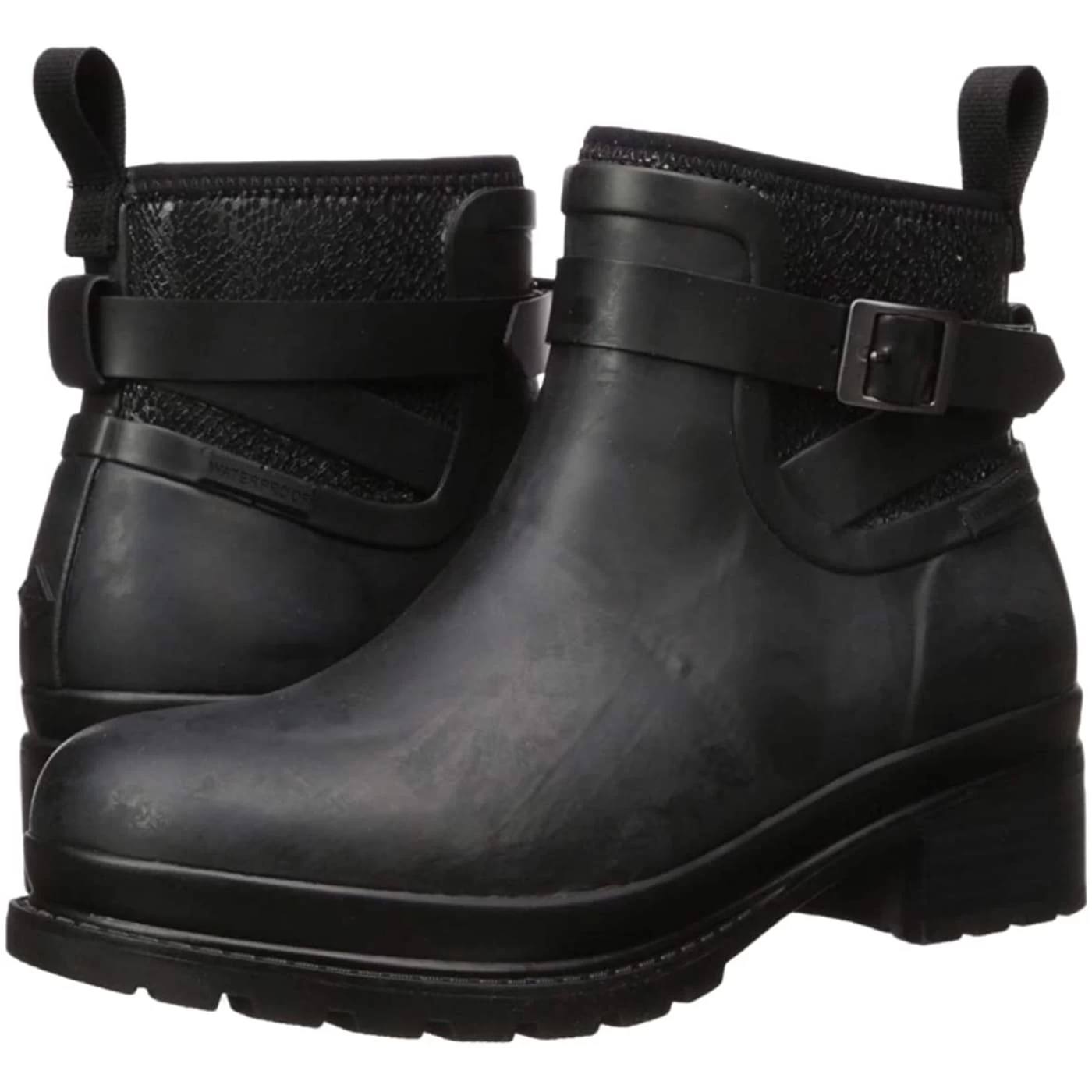 Muck Boots MB LIBERTY PERFORATED Black Ladies Leather Boots 7 Muck Boots MB LIBERTY PERFORATED Black Ladies Leather Boots - Image 7