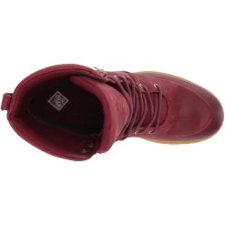 Muck Boots MB LIBERTY WEDGE Dark Red Ladies Leather Boots -Muck muck boots mb liberty wedge dark red ladies leather 540