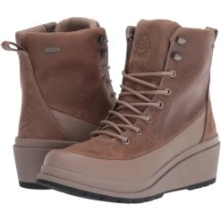 Muck Boots MB LIBERTY WEDGE Tan Ladies Leather Boots -Muck muck boots mb liberty wedge tan ladies leather 804