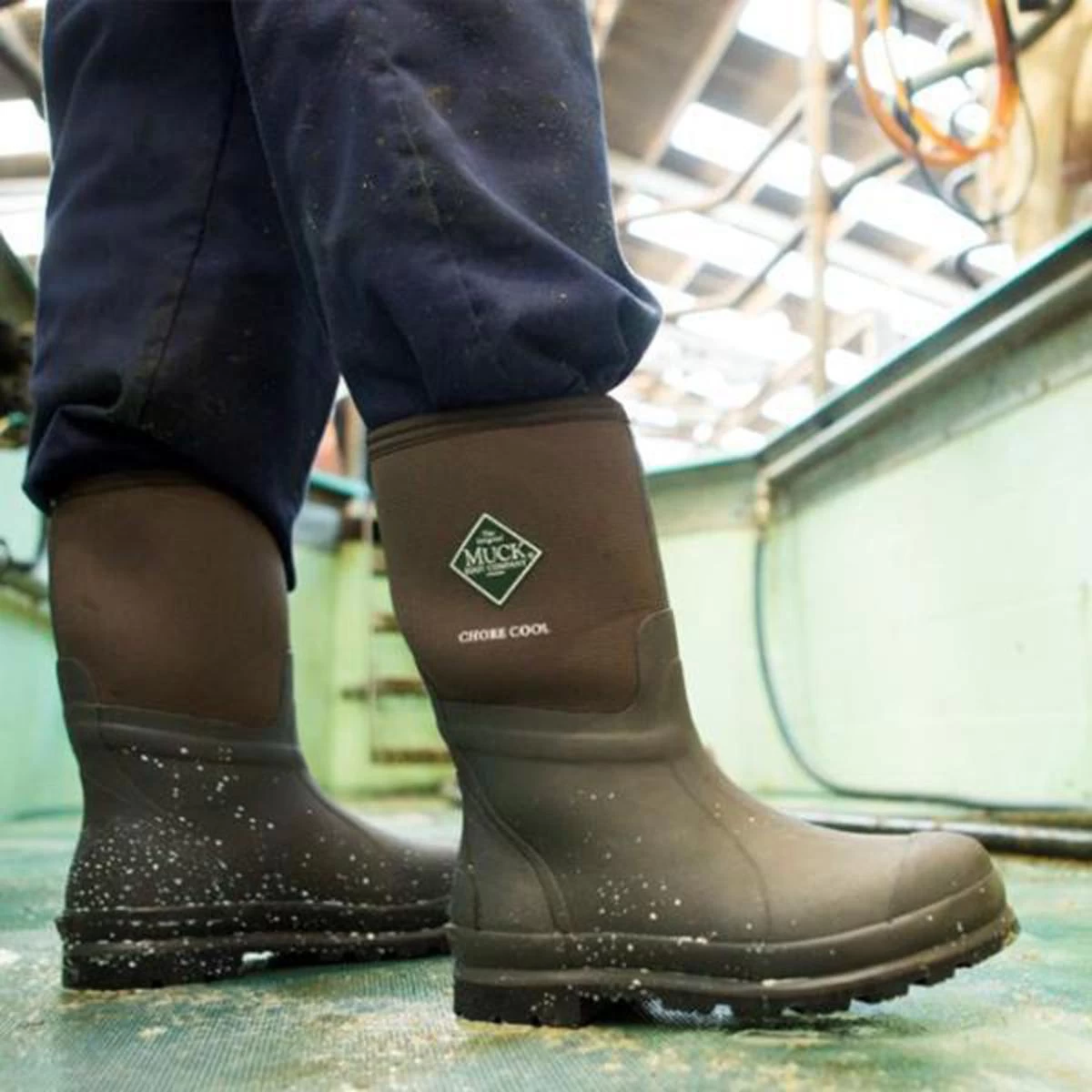 Muck Mens Chore Cool Mid Work Boots 6 Muck Mens Chore Cool Mid Work Boots - Image 6