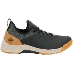 Muck Mens Outscape Lace Up Shoes - Black/Tan -Muck muck men s outscape lace up shoes black tan 148